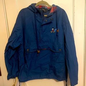 Disney Mickey Rain Jacket Windbreaker Pullover
